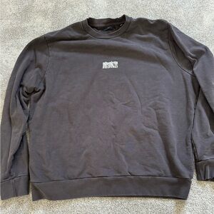Men’s large, grey All Saints crew neck